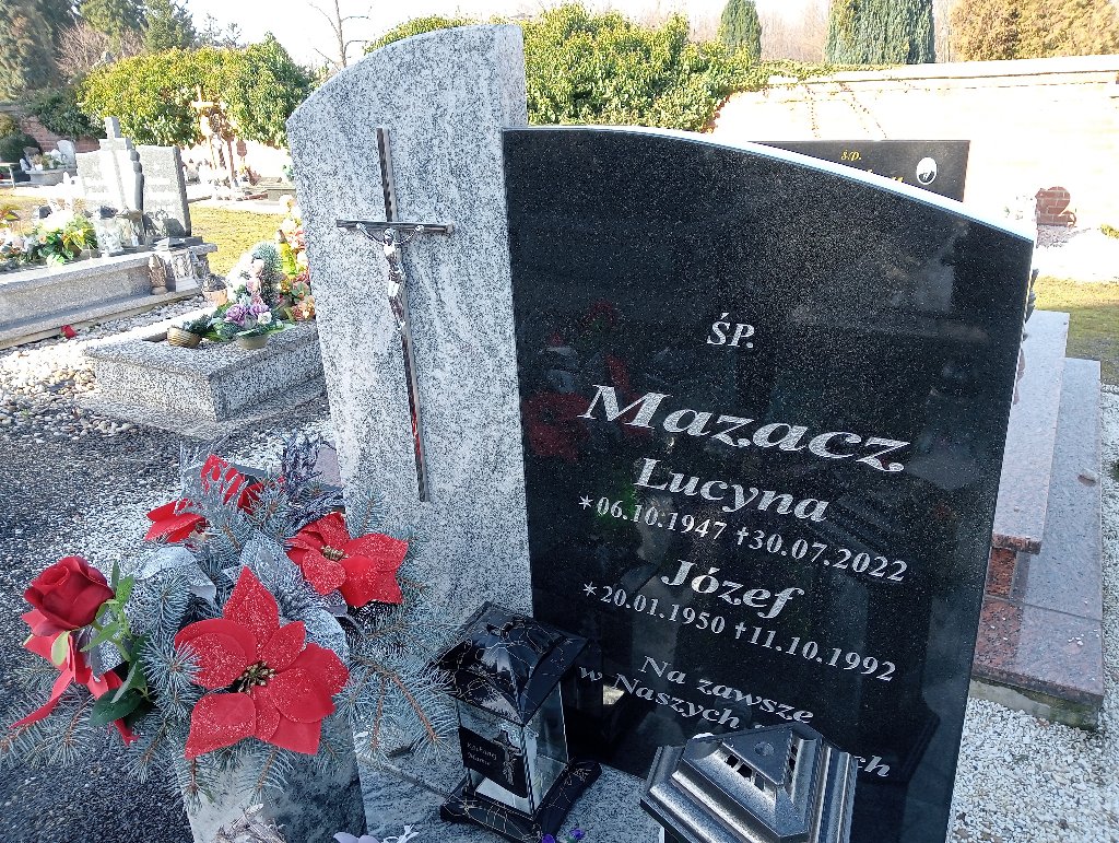 Józef Mazacz 1950 Olszyna - Grobonet - Wyszukiwarka osób pochowanych