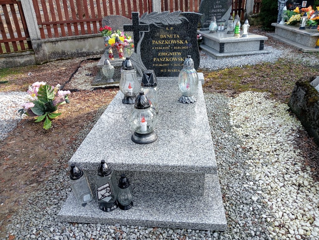 Grób Danuta Paszkowska