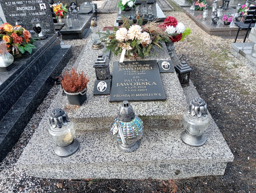 Grób Paulina Jaworska