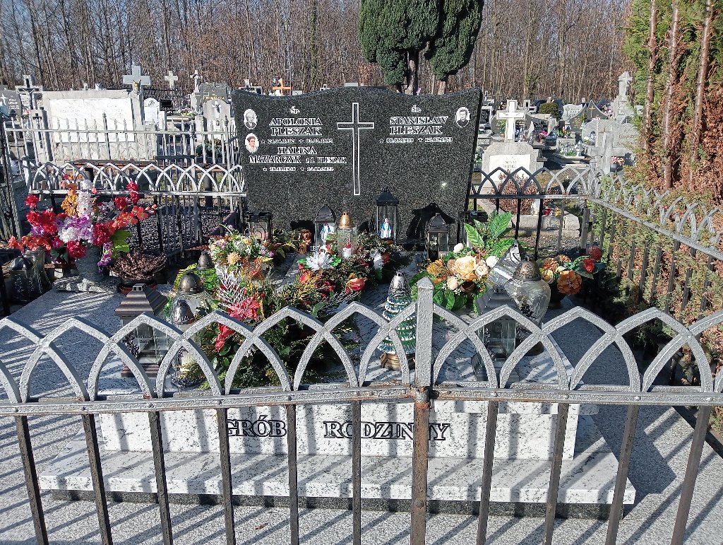Grób Apolonia Pleszak