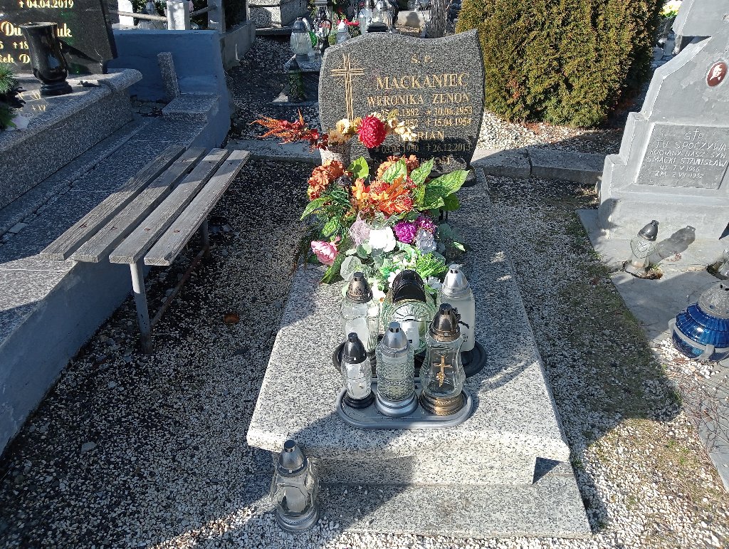 Grób Marian Mackaniec