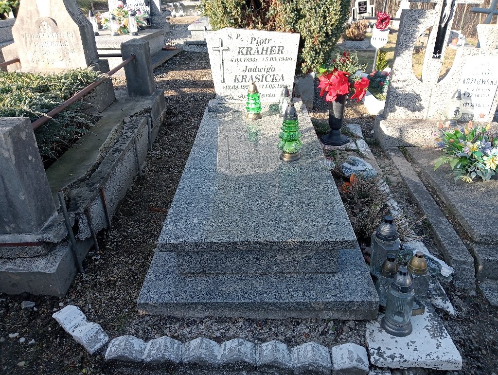 Grób Piotr Kraher