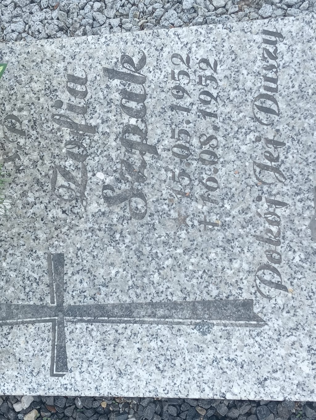 Zofia Szpak 1952 Olszyna - Grobonet - Wyszukiwarka osób pochowanych