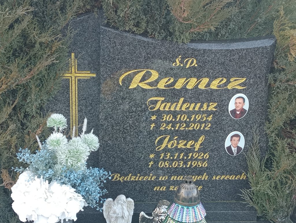 Tadeusz Remez 1954 Olszyna - Grobonet - Wyszukiwarka osób pochowanych