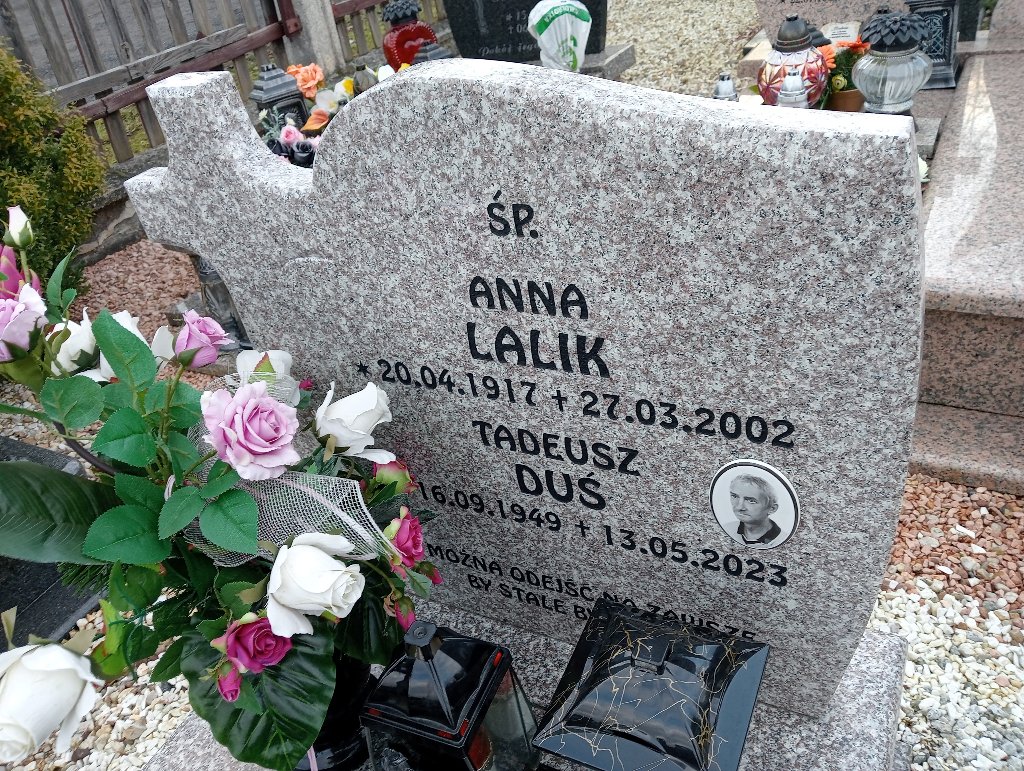 Anna Lalik 1917 Olszyna - Grobonet - Wyszukiwarka osób pochowanych