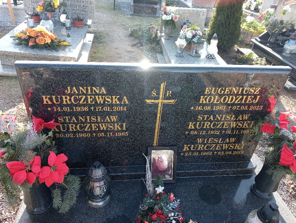 Eugeniusz Kołodziej 1961 Olszyna - Grobonet - Wyszukiwarka osób pochowanych