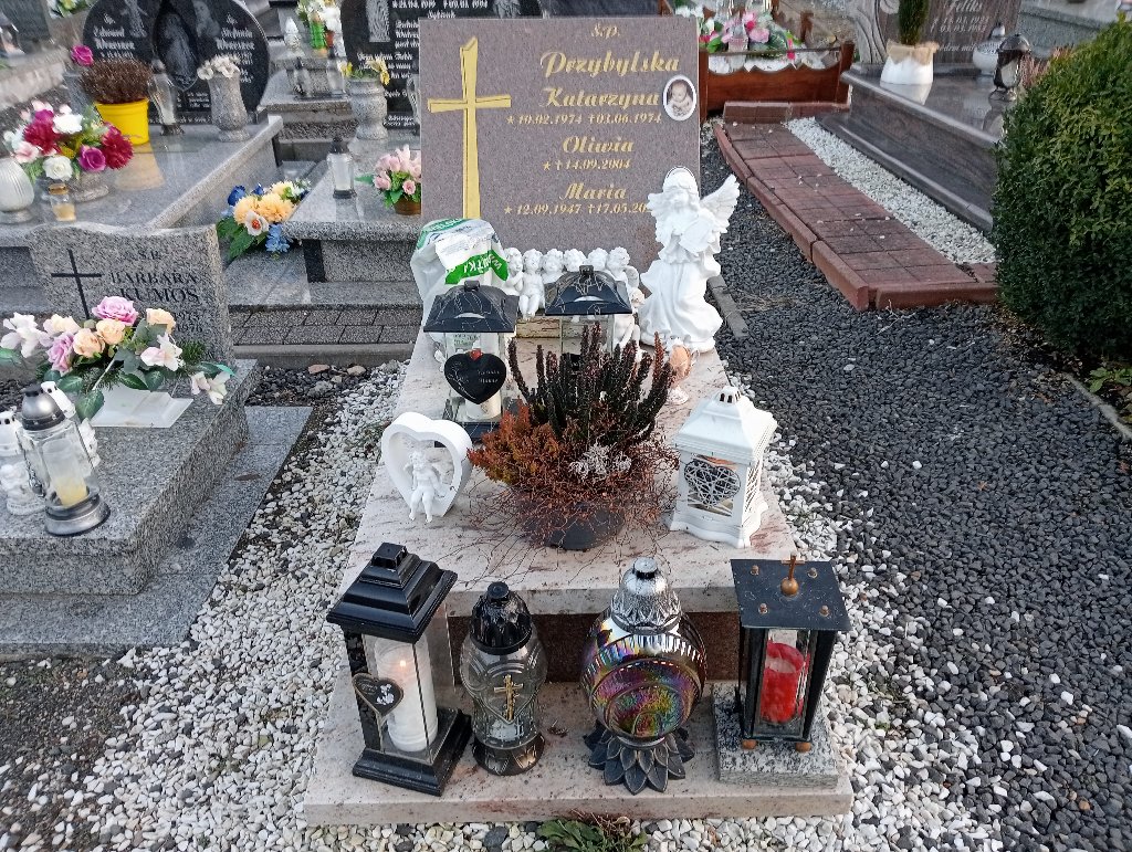 Grób Katarzyna Przybylska