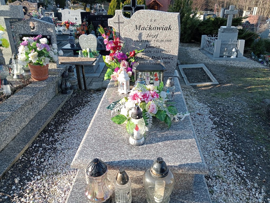 Grób Wiesława Dzikiewicz