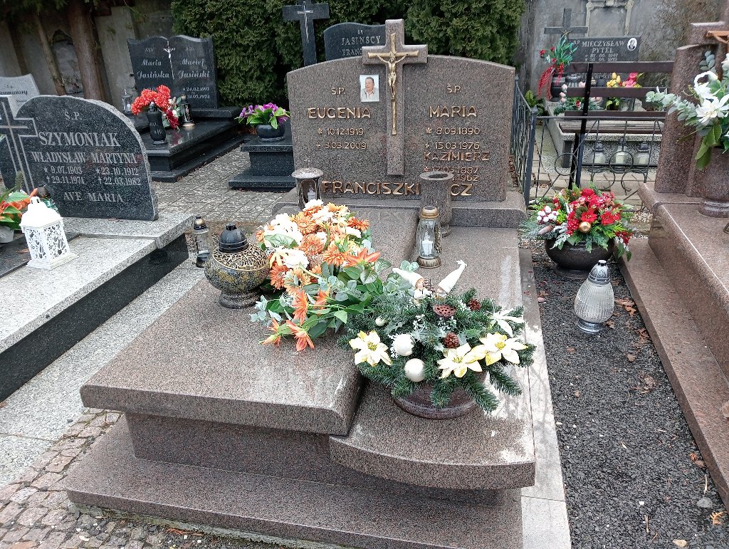 Grób Eugenia Franciszkiewicz