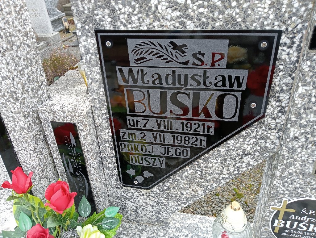 Władysław Buśko 1921 Olszyna - Grobonet - Wyszukiwarka osób pochowanych