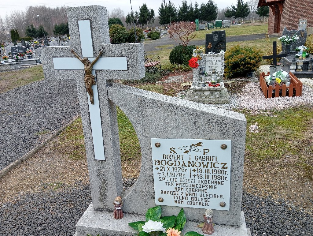 Robert Bogdanowicz 1976 Olszyna - Grobonet - Wyszukiwarka osób pochowanych