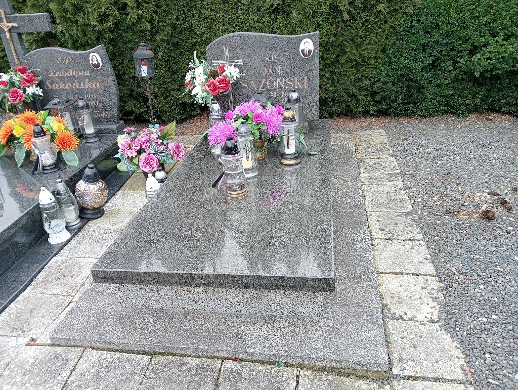 Grób Jan Sazoński
