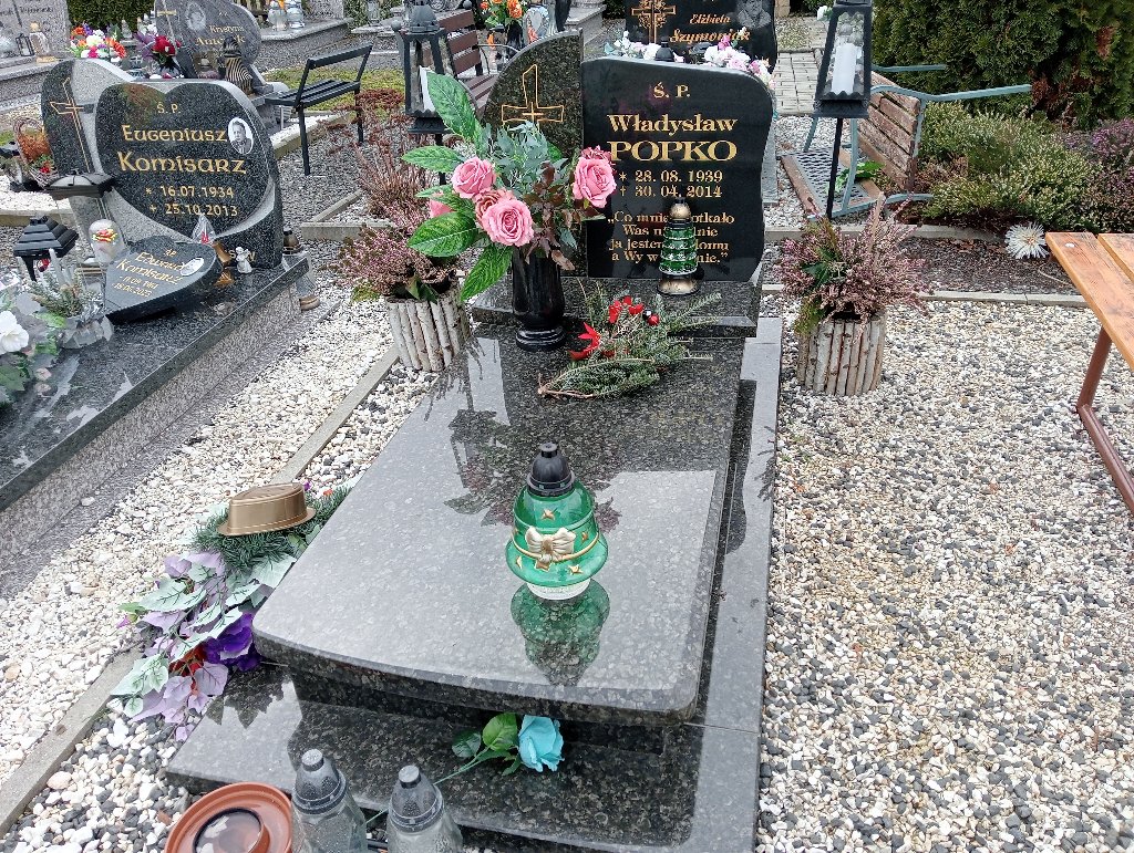 Grób Wanda Popko