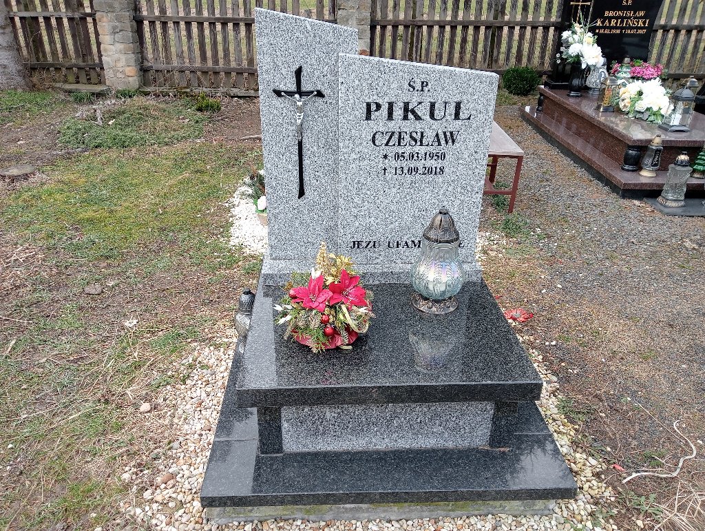 Grób Marek Pikul